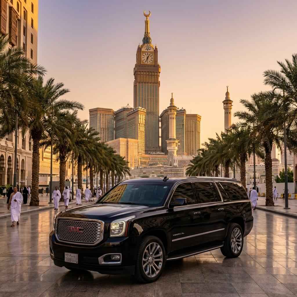 makkah to taif GMC taxi services